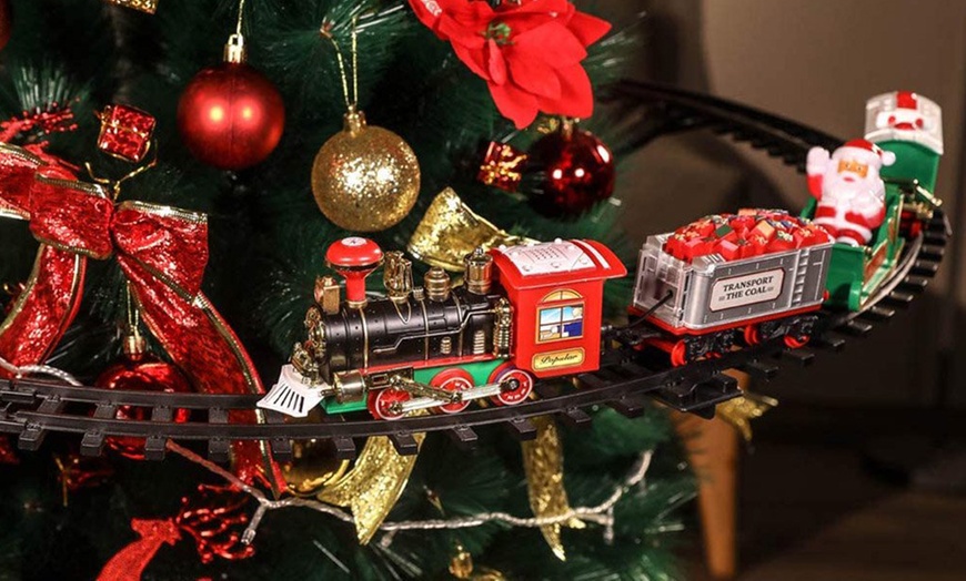 Image 3: Train électrique pour sapin de noël