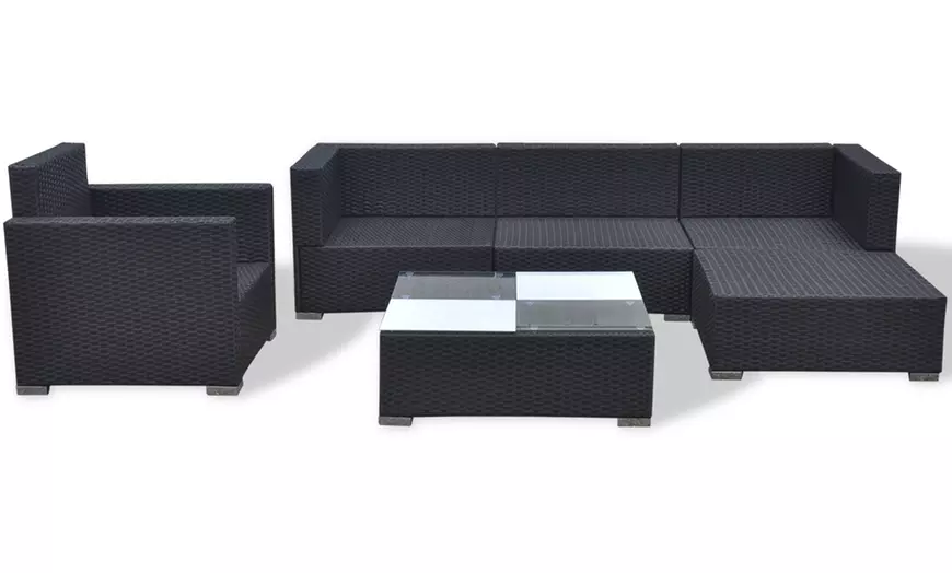 Image 39: Tuinset poly rattan