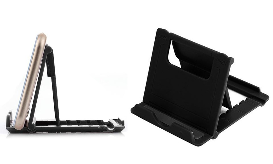 Image 3: Foldable Tablet/iPad Mini Stand 