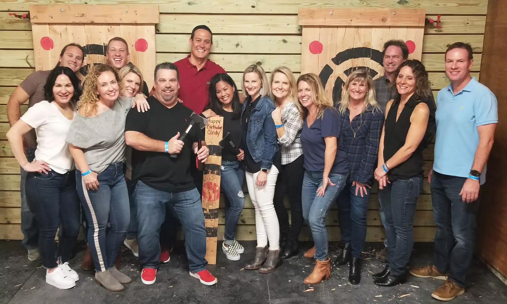 1- or 2-Hour Axe-Throwing Session at Stumpy's Hatchet House-Cocoa, FL (Up to 26% Off). Two Options Available. - Primary Image