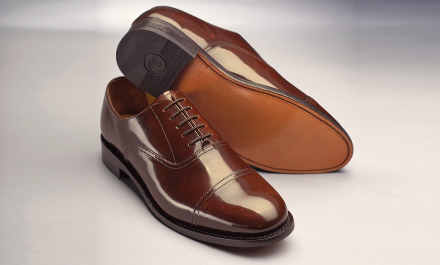 Image 7: Samuel Windsor Men's Oxford Shoes