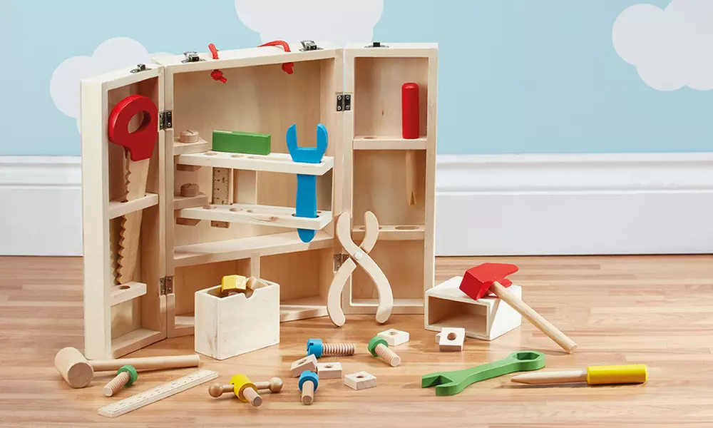 Wooden Carpenter's Kit Playset - Primary Image