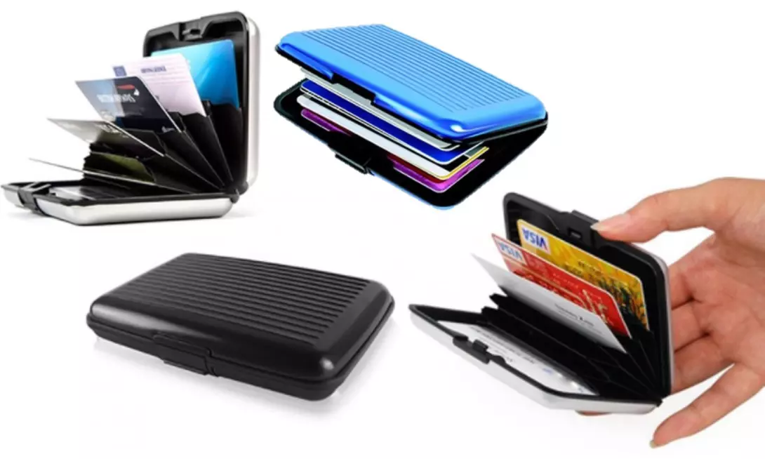 Aluminium Card Wallet - Primary Image