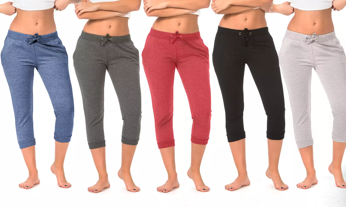 Coco Limon Women's Joggers with Pockets (5-Pack) - Primary Image