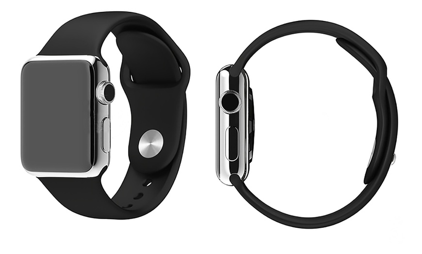 Image 2: Silicone Band for Apple Watch