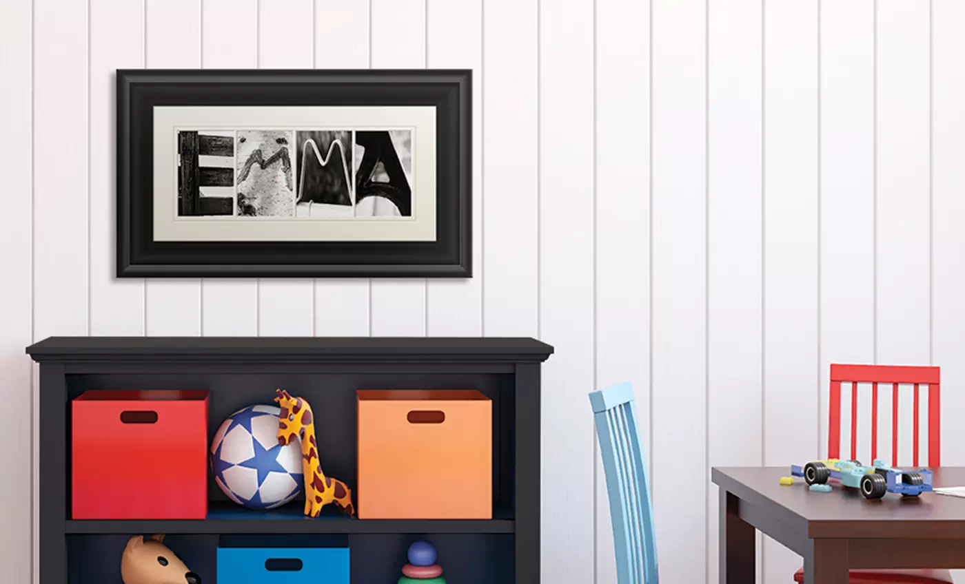 Custom Alphabet Photo Art from Great Big Canvas from $59.99–$69.99 - Second Medium