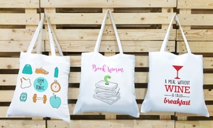 Personalised Canvas Tote Bag