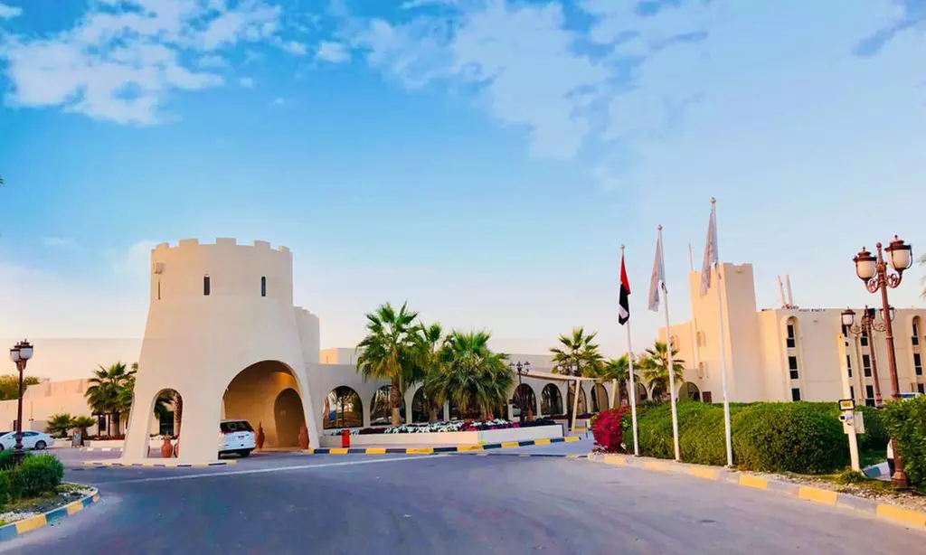 Al Ruwais, Abu Dhabi: One-Night Stay for Two with Breakfast and Option for Half Board at Dhafra Beach Hotel - Primary Image