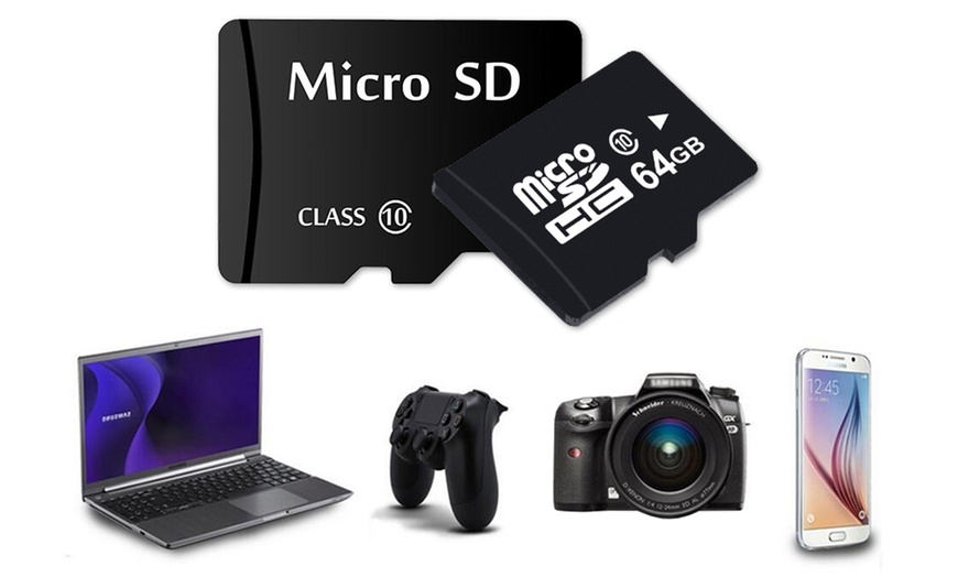 Image 4: Micro SD 64GB of 128GB Class 10