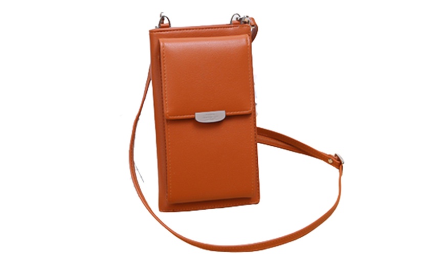 Image 5: Multifunctional Crossbody Phone Wallet Shoulder Bag