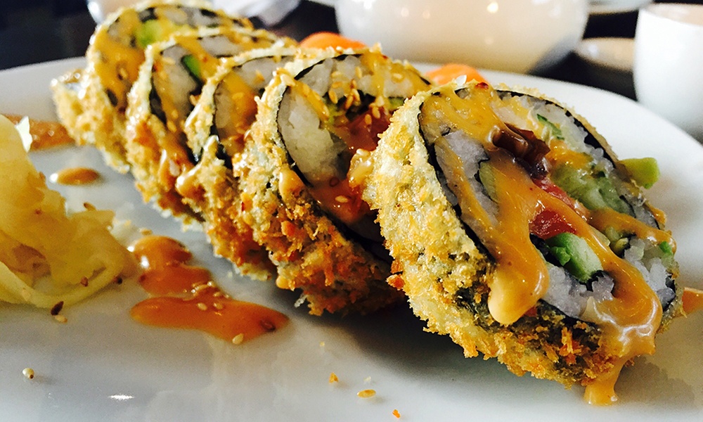 Sushi Jumbo-Box mit 58 Stk. für 2 Personen zum Mitnehmen