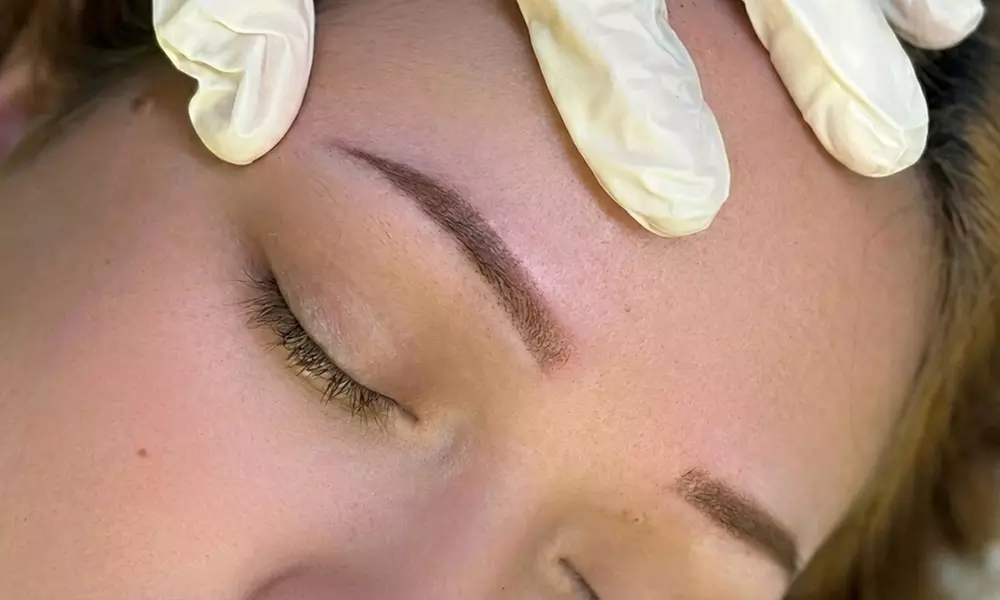 Permanent Powder Brows & Lip Blush Tattoo