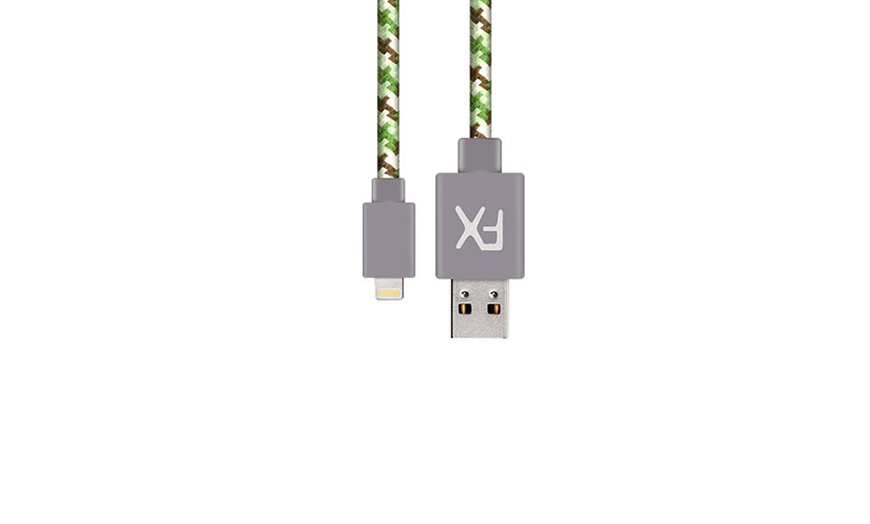 Image 4: One or Two Nylon Braided Cables with Lightning® Connector