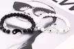 2er-Set Freundschafts-Armbänder mit Yin-Yang-Motiv in Schwarz und Weiß - Image 5