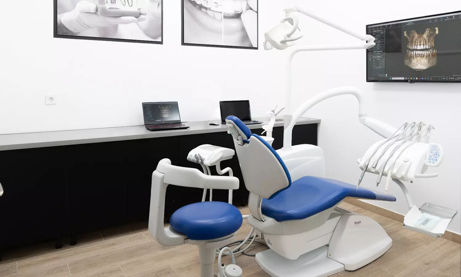 Limpieza bucal con ultrasonidos y opción a curetaje de 1 o 2 arcadas