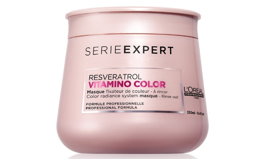 Image 1: Masque pour cheveux fixateur de couleur "Vitamino Color" de L'Oréal