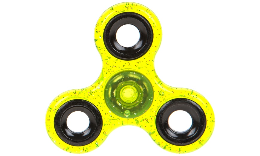 Image 5: Whirlerz Glitter Fidget Spinner