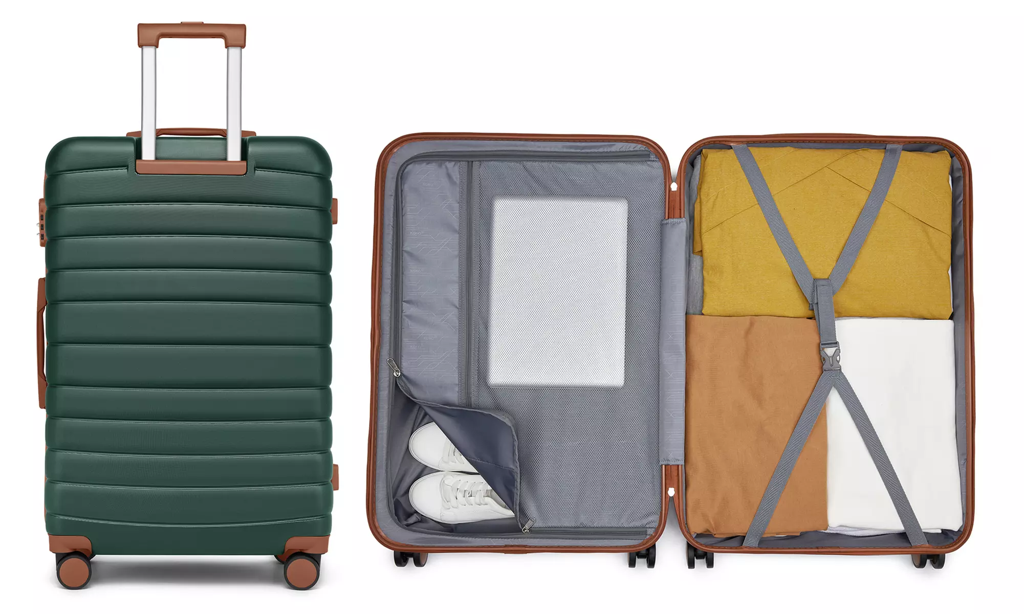 Valigia o set di 3 valigie rigide Premium Kono