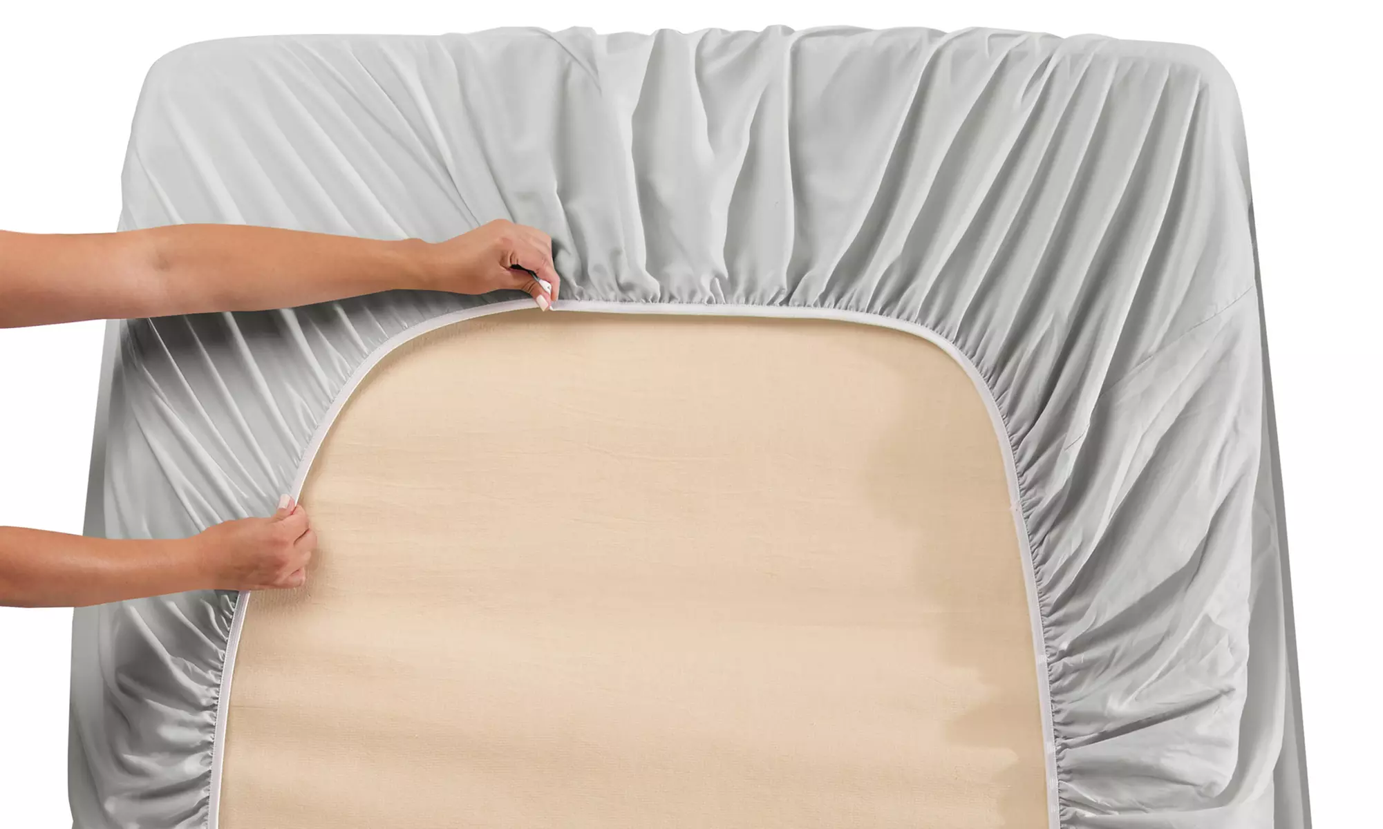 Nestl Extra Deep Pocket Sheets - 18-24 Inch Fitted Bed Sheet Set - 6 Piece