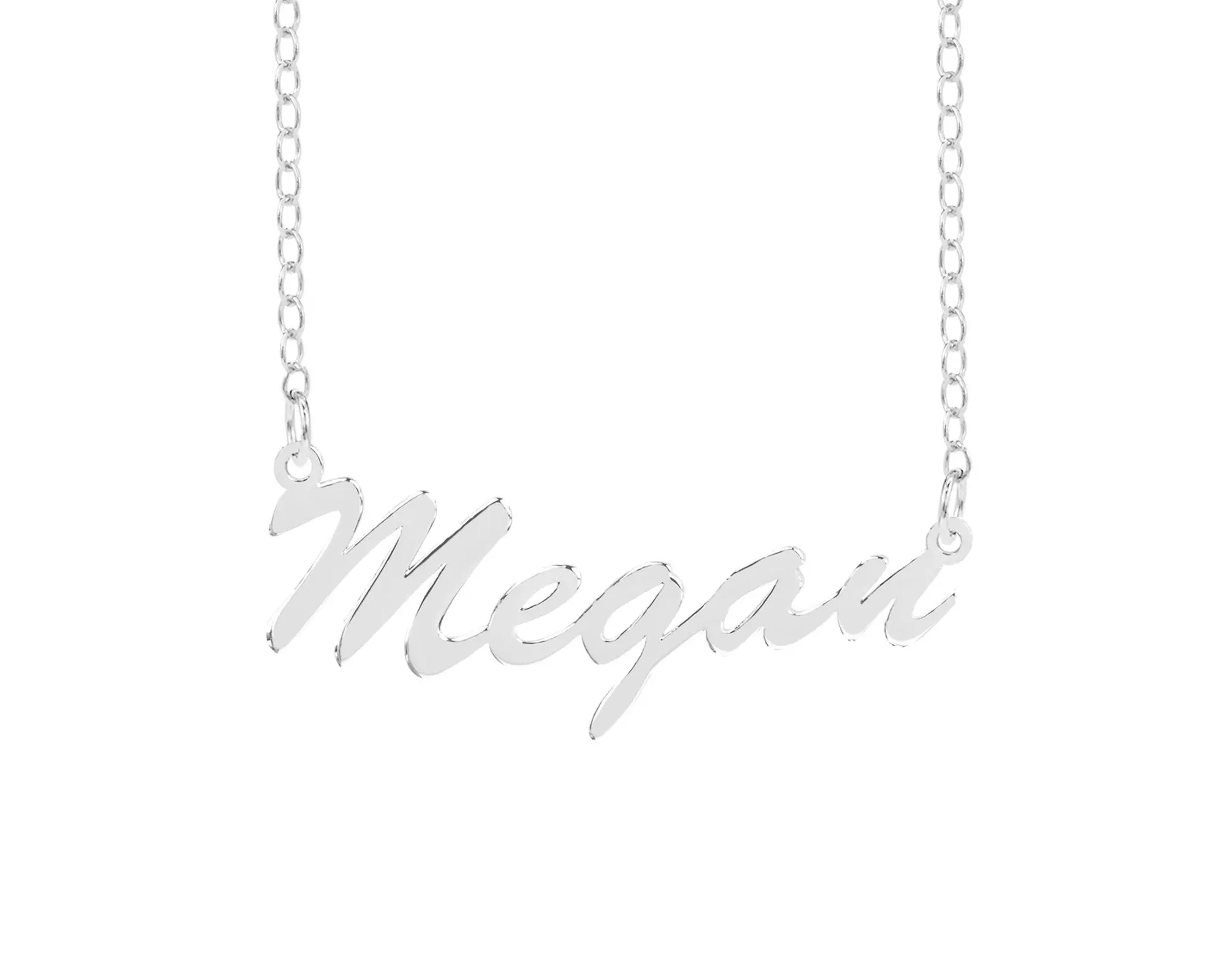 Script or Cupid Name Necklace from MonogramHub