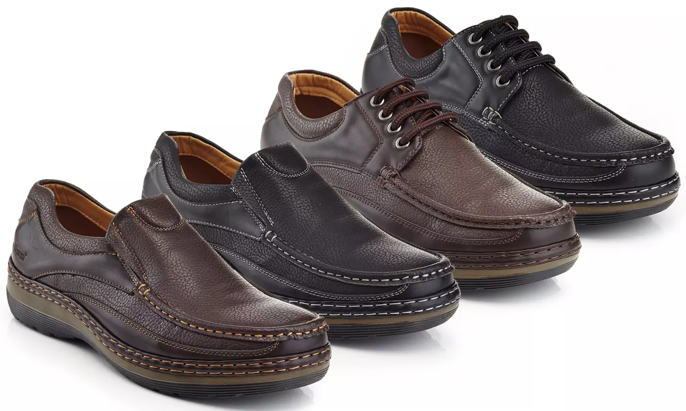 Henry Ferrera Men's Assorted Comfort Casual Loafers - Primary Image