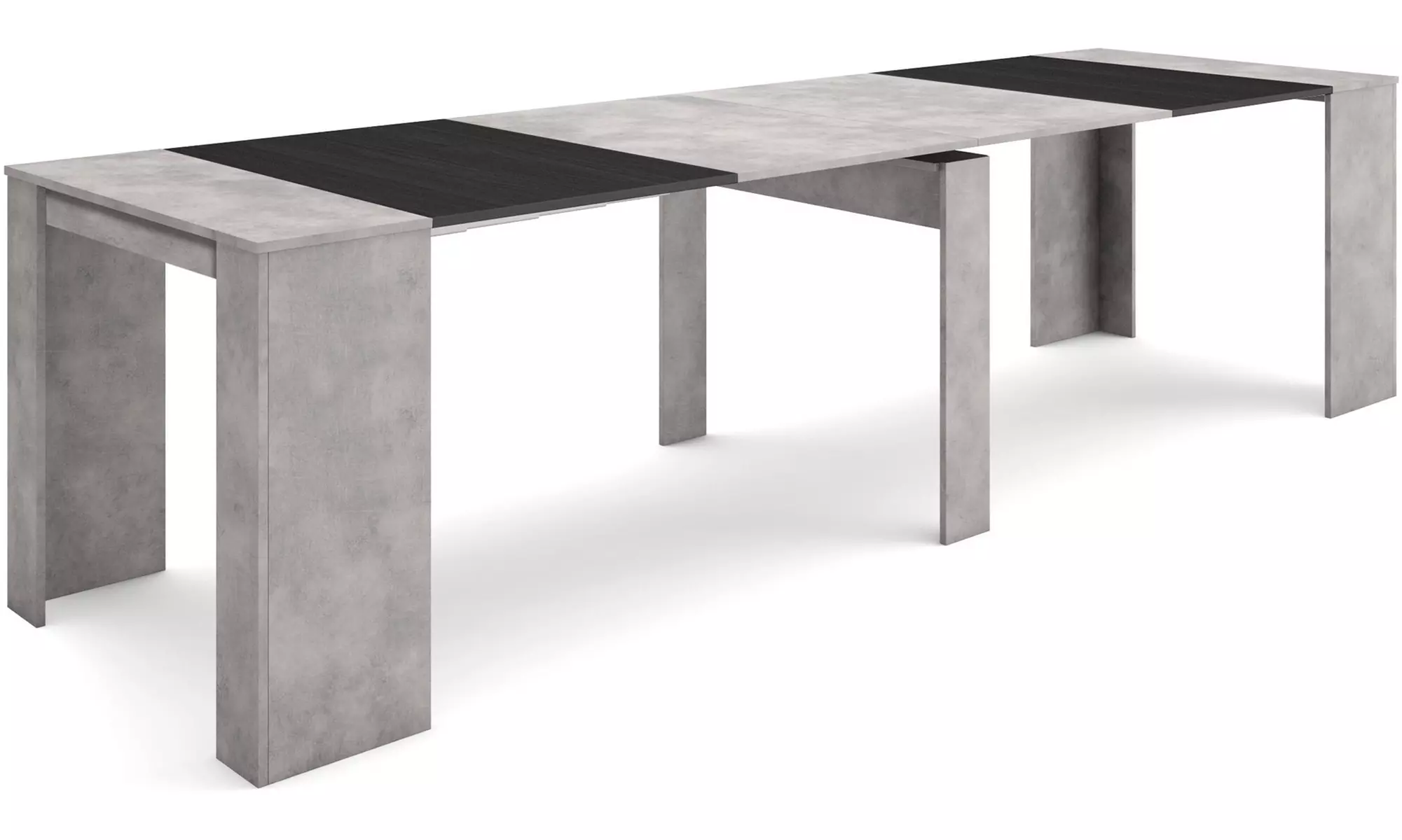 Ausziehbarer Konsolentisch