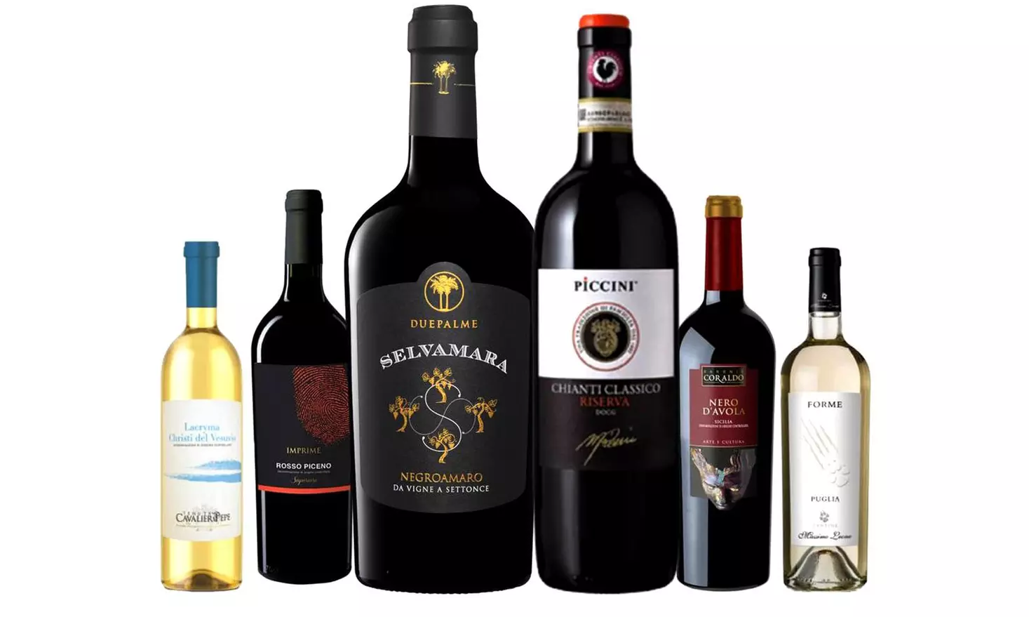 Sélection de 3 ou 6 bouteilles Enoteca Divino (jusqu'à 28% de réduction) - Primary Image