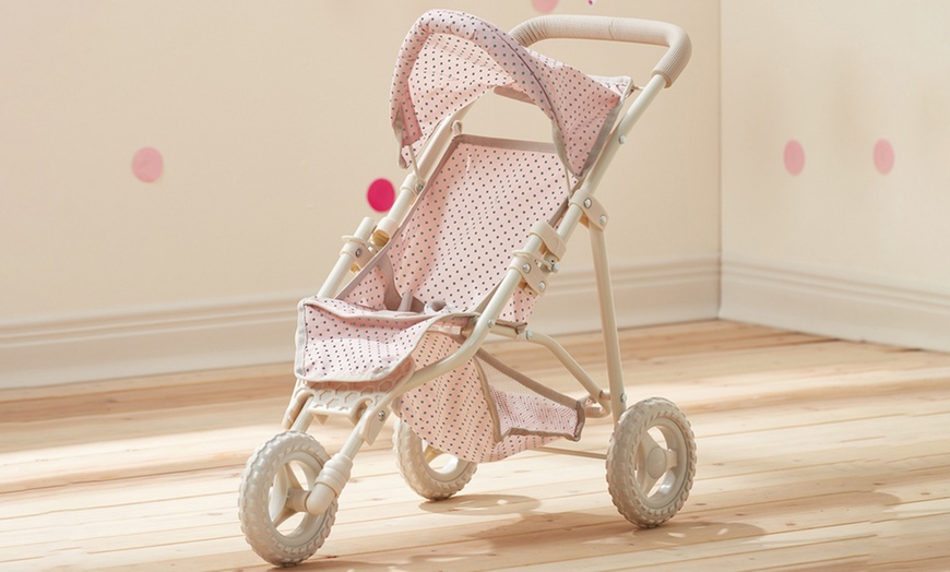 Image 5: Polka Dot Doll Stroller