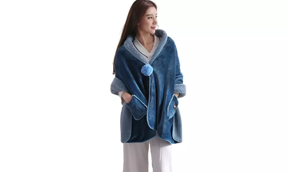 Women's Multifunctional Shawl Cover Blanket