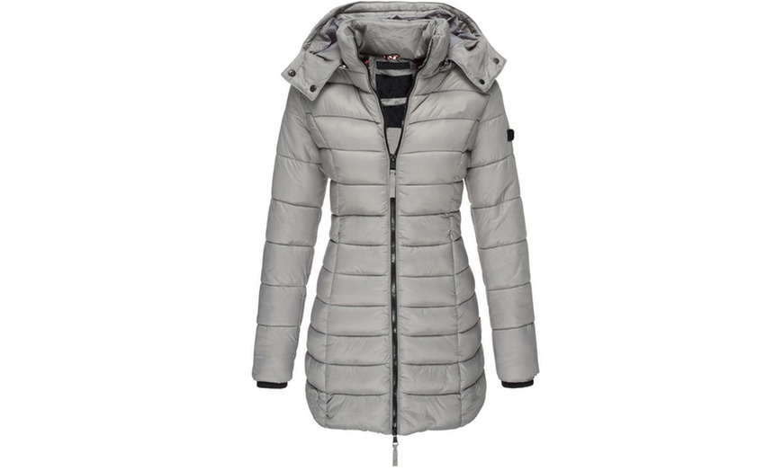 Up To 40% Off Women's Slim-Fitting Padded Jacket | Groupon