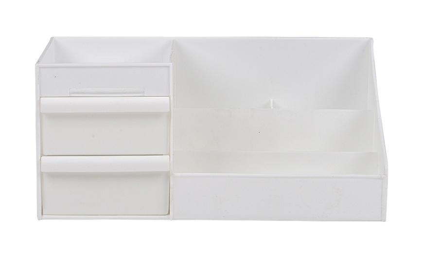 Image 4: Makeup Storage Box with Drawers