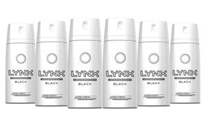 Six Lynx Antiperspirants for Men