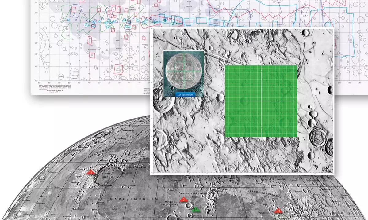 Mondgrundstück als Spaß-Geschenk
