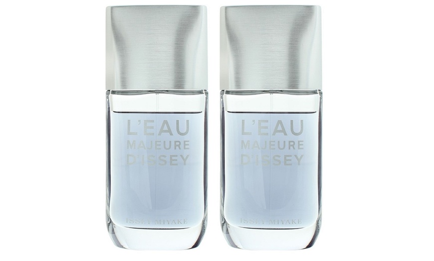 Image 2: No Box One or Two Packs of Issey Miyake L'eau Majeure D'issey EDT 100ml