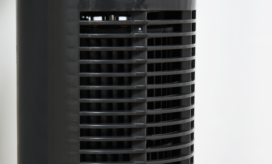 Image 5: HomCom Freestanding Tower Oscillation Fan