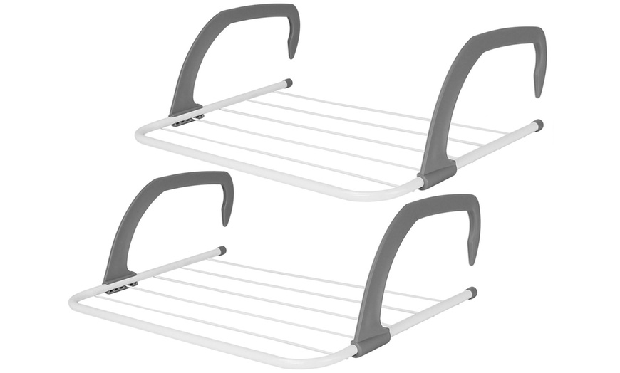 Image 5: Over-Radiator Clothes Airer