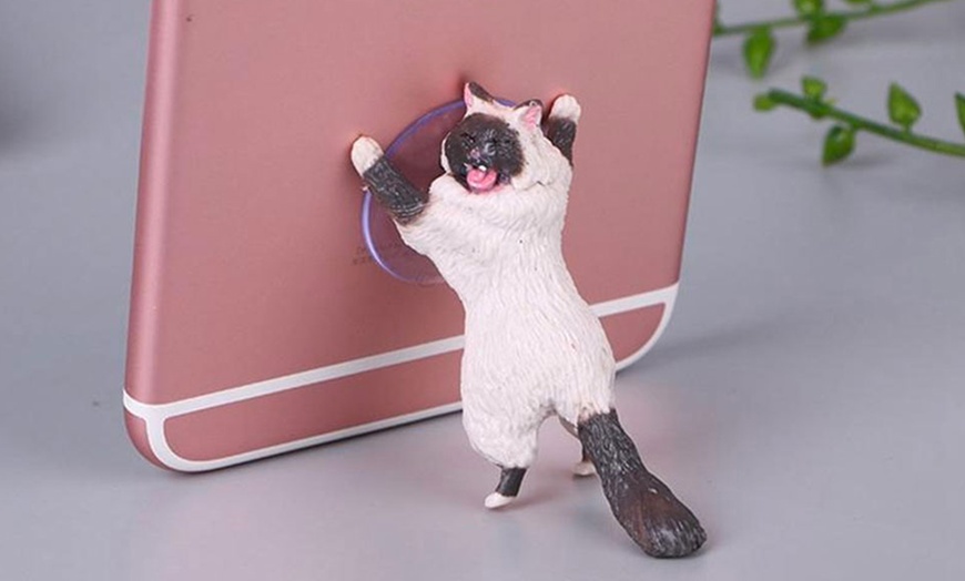 Image 13: Support de téléphone en forme de chat