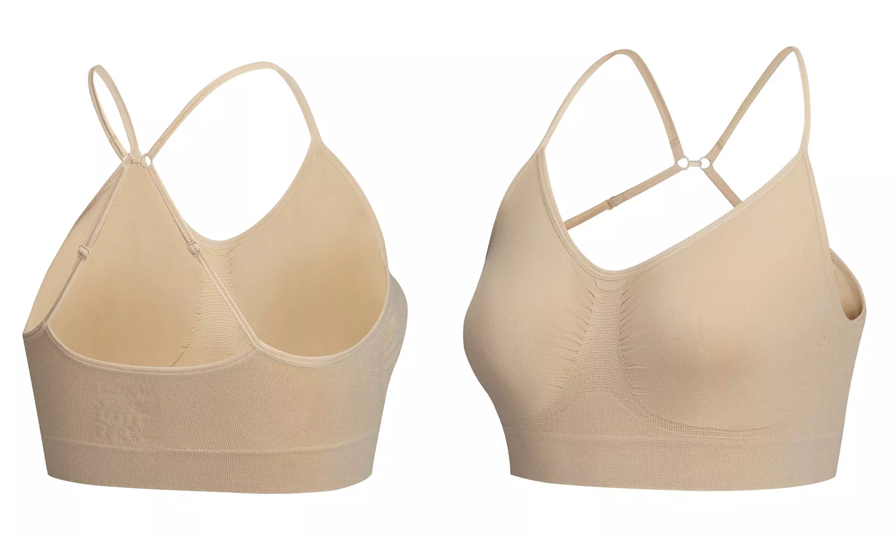 Lot de 3 brassières sans coutures à fixation multiple Blu Apparel ; plusieurs tailles disponibles - Image 4