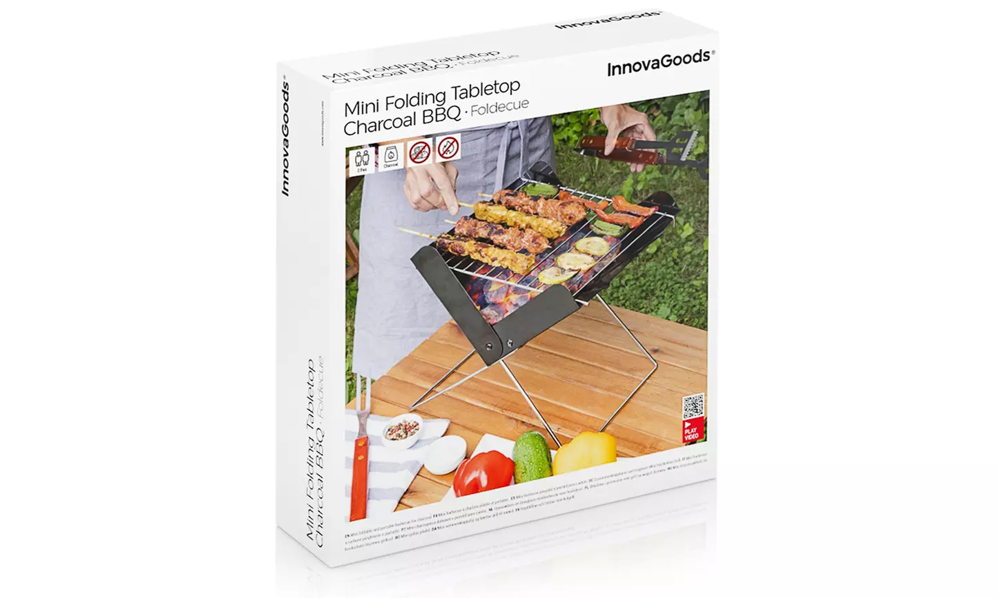 Barbecue de table pliable au charbon de bois InnovaGoods
