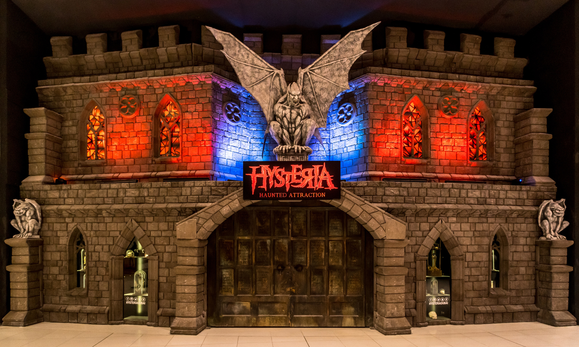 Experience Dubais Haunted Attraction: Hysterias 15-room Adventure!