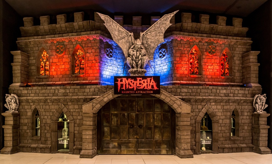 Image 1: Experience Dubai's Haunted Attraction: Hysteria's 15-Room Adventure!