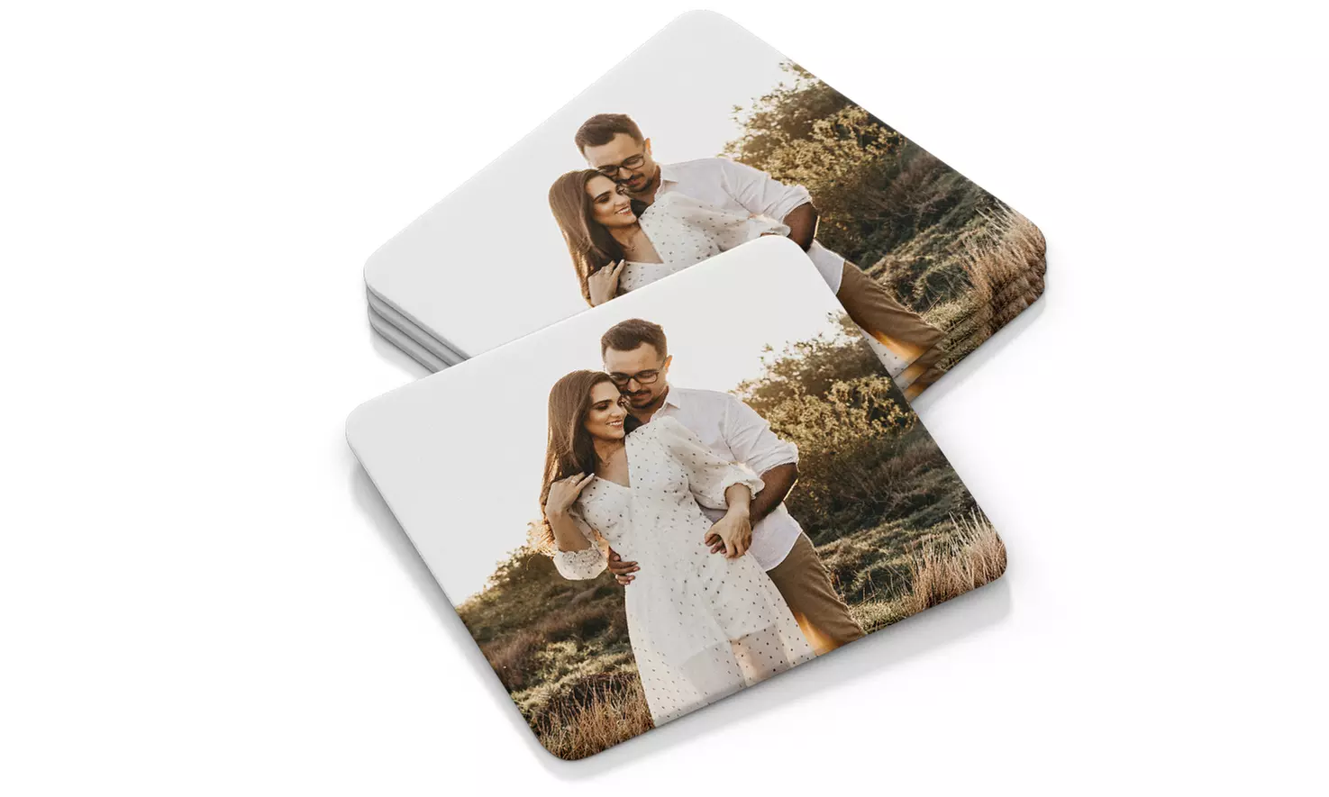 Set de dessous de verre personnalisables sur Hello déco