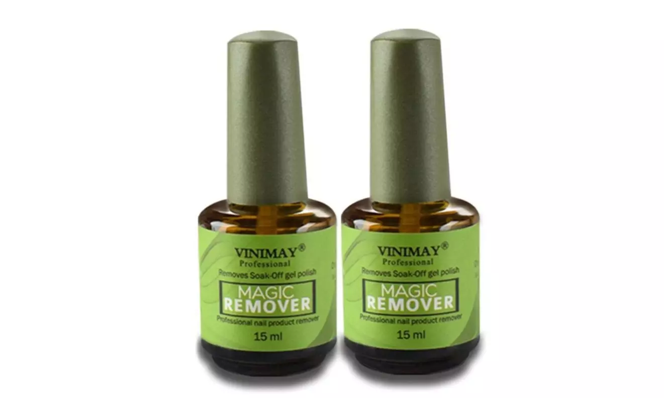 Vinimay Nail Gel Magic Remover Soak Off Base Top Coat Nail Art Primer