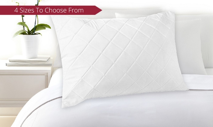 Quilted Pillow Protector Groupon Goods