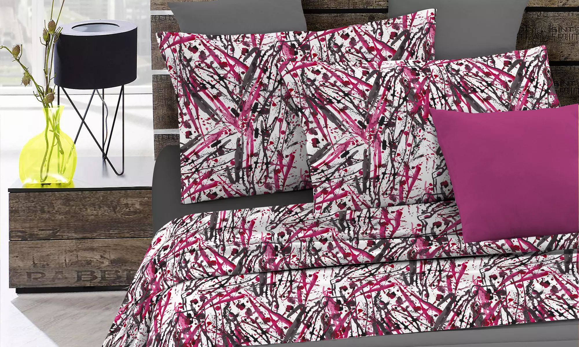 Completo letto Fashion no stiro Made in Italy