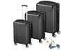 3er Hartschalen-Kofferset ''Madrid'' von VESKA® inkl. digitaler Kofferwaage - Second Medium