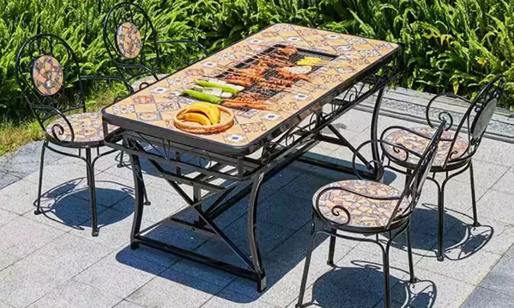 Set con tavolino e sedie da esterno BuyBuy