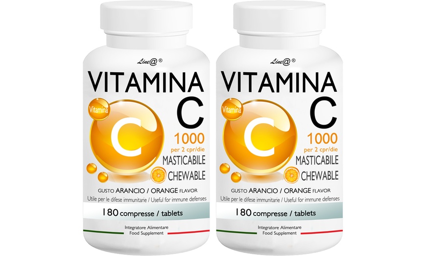 Image 5: Tabletas masticables de vitamina C Line@diet