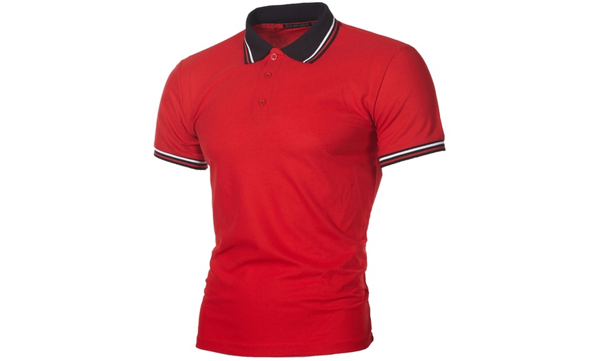 Image 9: Heren sport-poloshirt