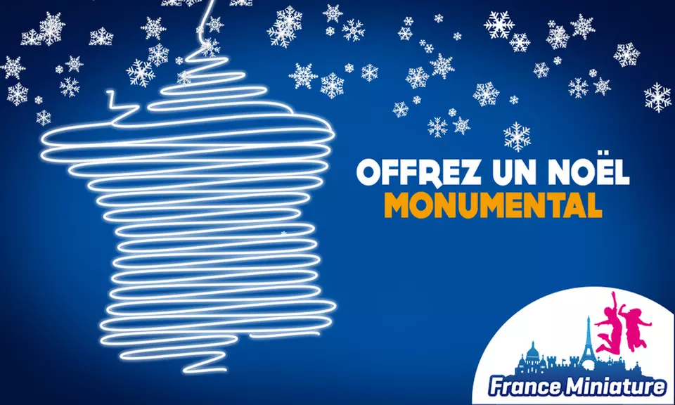 1 billet Adulte ou Enfant pour France Miniature, valable du 30 mars au 3 novembre 2024 inclus (22% de remise) - Primary Image